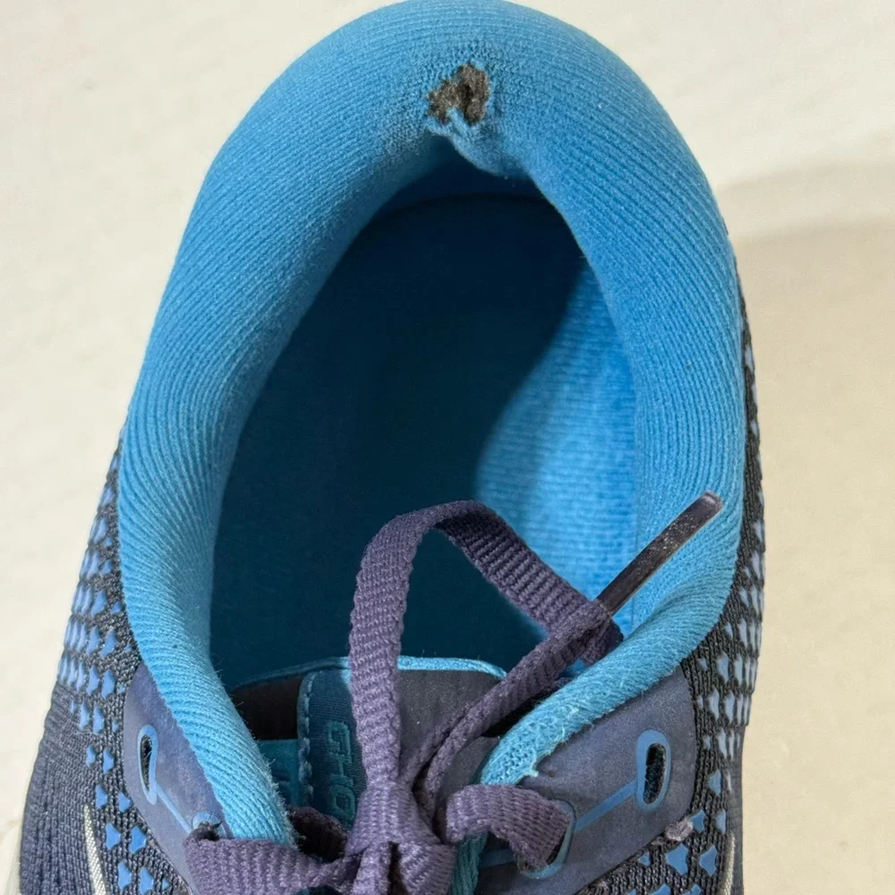Brooks Ghost 14 Shoes Mens Size 12D Blue Running Cushion Neutral Sneakers - Picture 13 of 13